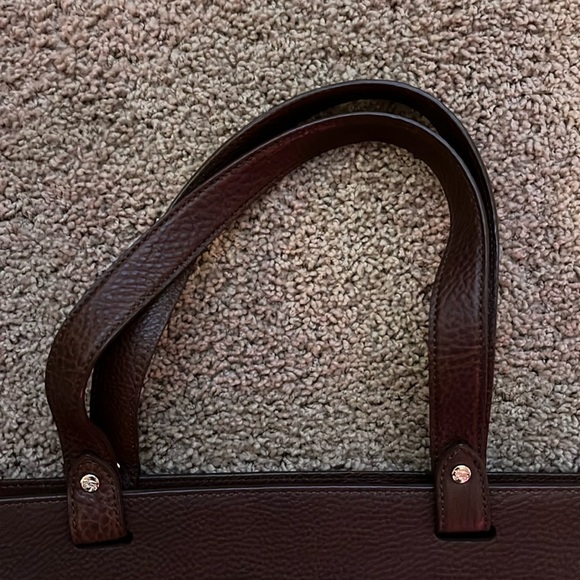 Burberry Packable Shopping Tote in Canvas & Leather - Picture 3 of 9